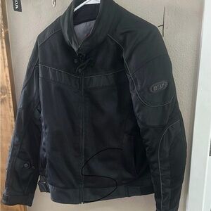 BILT Men's Sleek Black motorcycle Performance Jacket